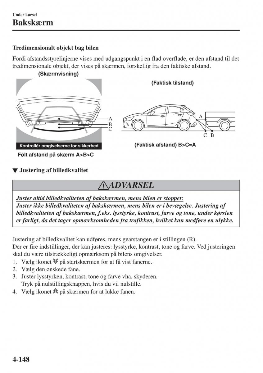 Mazda 2 Demio Bilens instruktionsbog / page 289