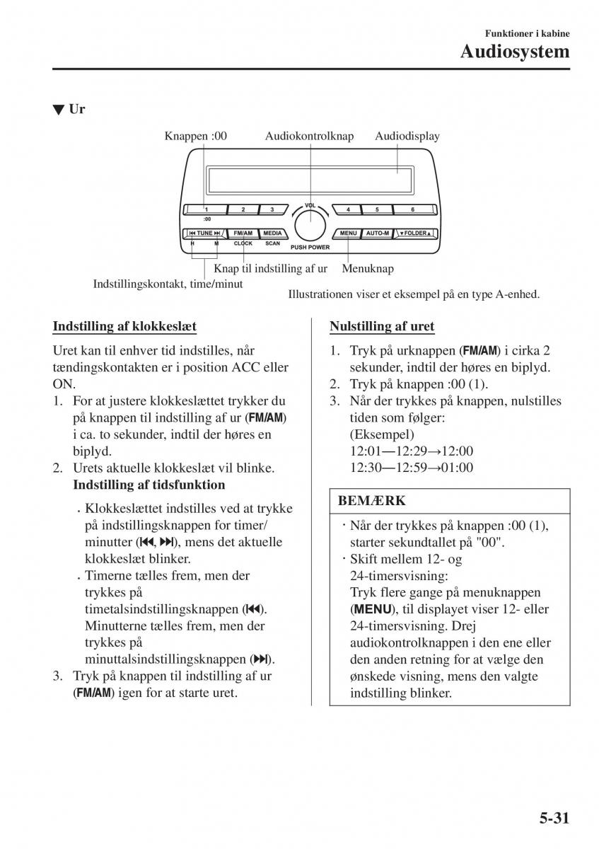 Mazda 2 Demio Bilens instruktionsbog / page 326