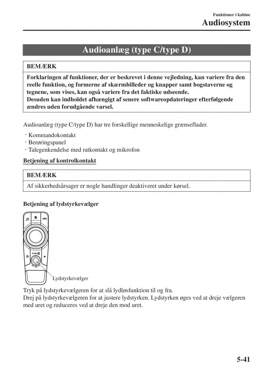 Mazda 2 Demio Bilens instruktionsbog / page 336