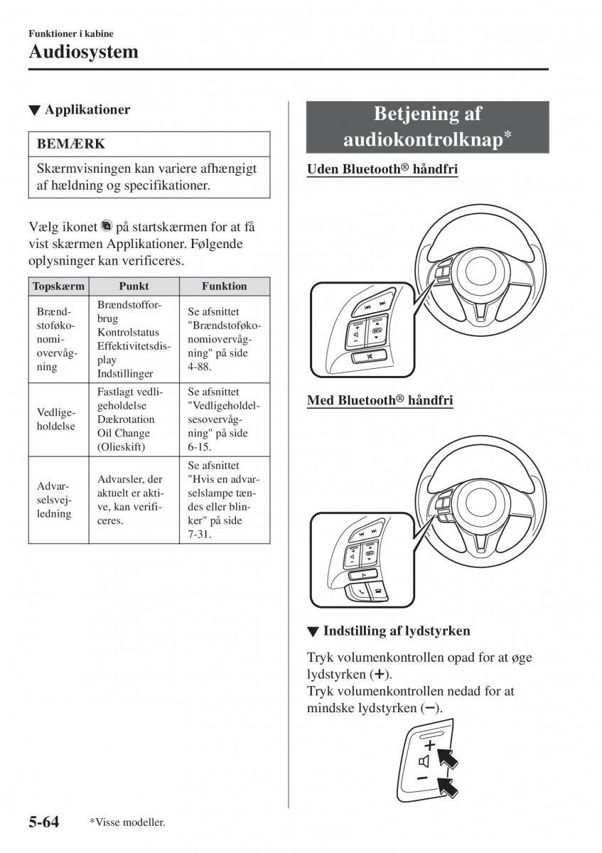 Mazda 2 Demio Bilens instruktionsbog / page 359