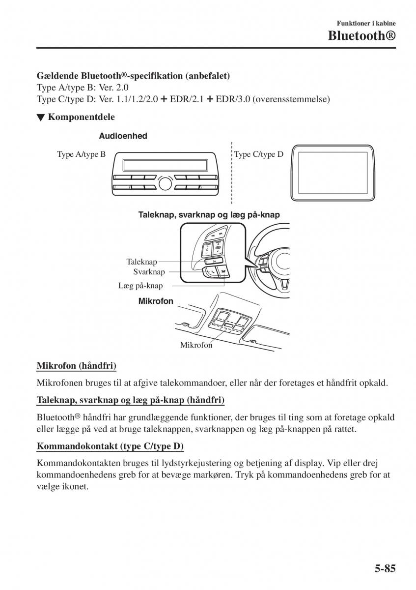 Mazda 2 Demio Bilens instruktionsbog / page 380