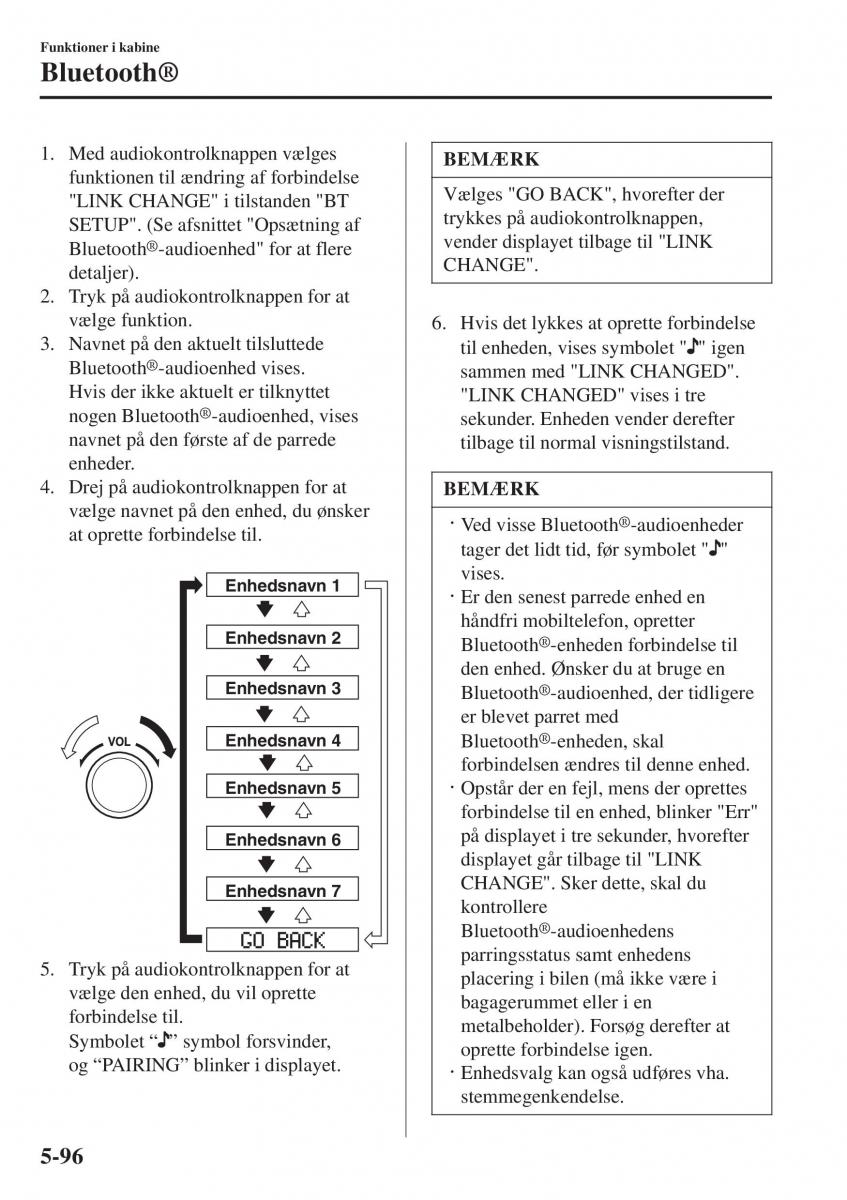 Mazda 2 Demio Bilens instruktionsbog / page 391