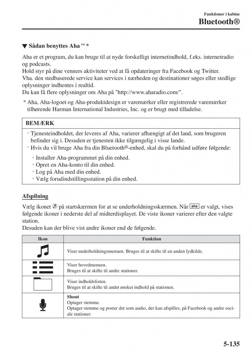 Mazda 2 Demio Bilens instruktionsbog / page 430