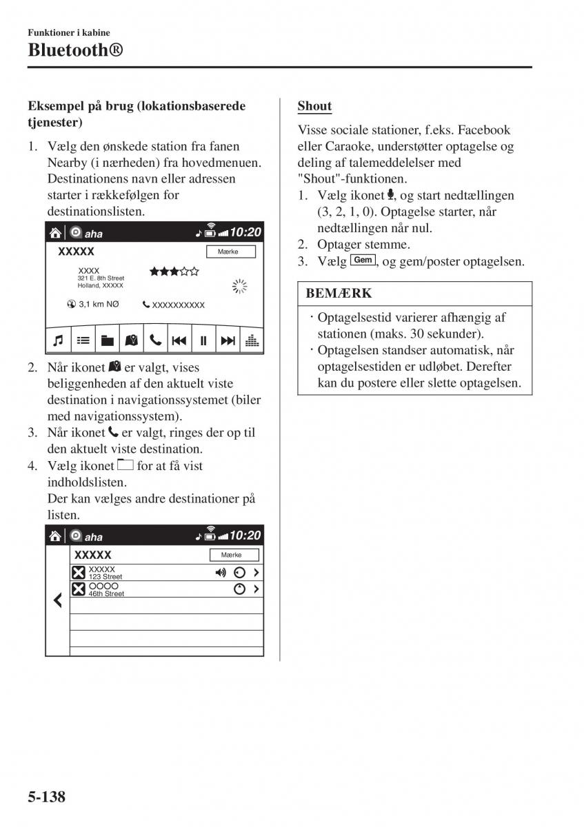 Mazda 2 Demio Bilens instruktionsbog / page 433