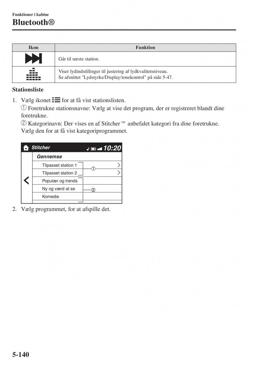 Mazda 2 Demio Bilens instruktionsbog / page 435