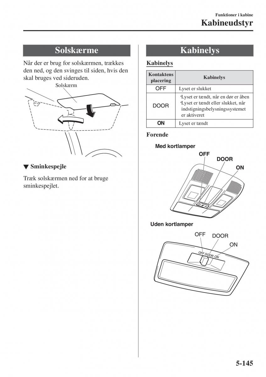 Mazda 2 Demio Bilens instruktionsbog / page 440