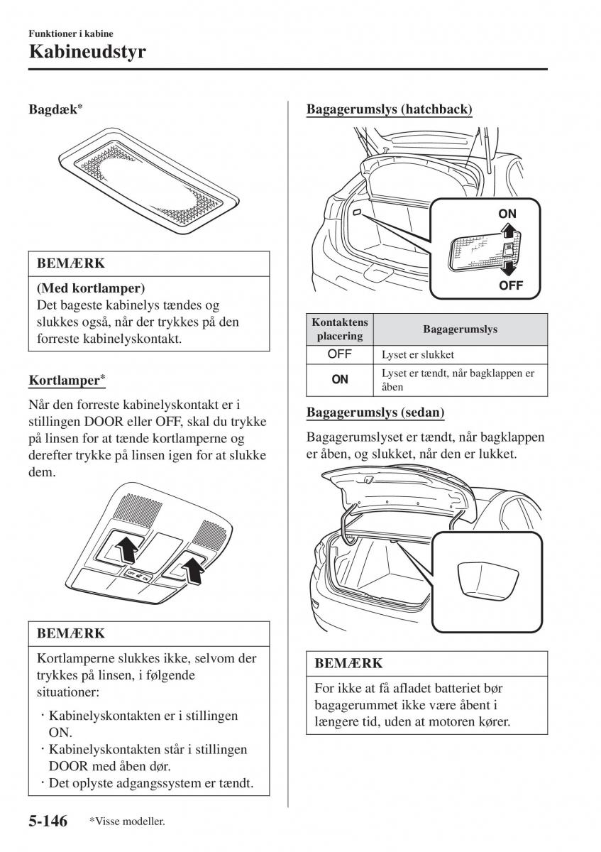 Mazda 2 Demio Bilens instruktionsbog / page 441