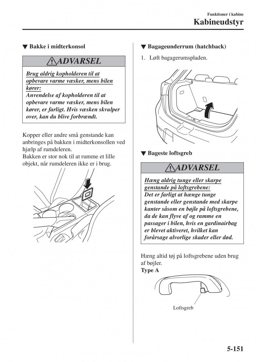 Mazda 2 Demio Bilens instruktionsbog / page 446