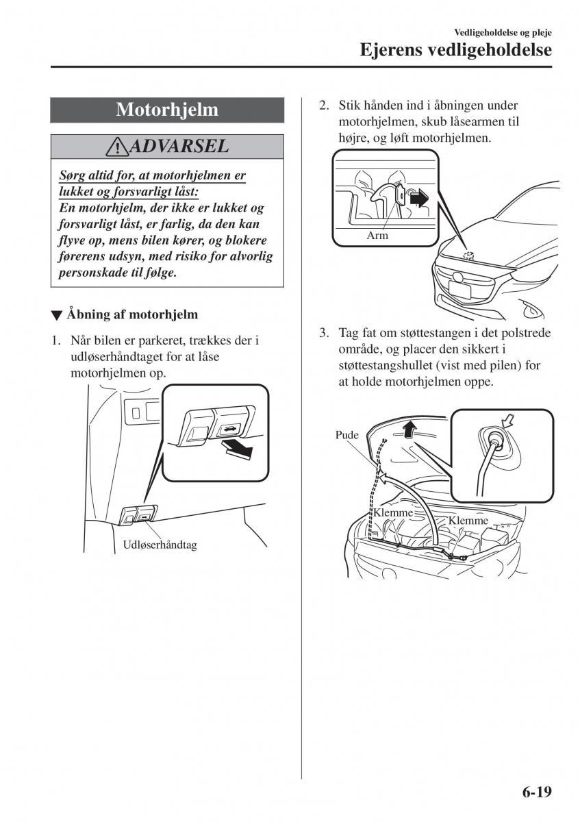 Mazda 2 Demio Bilens instruktionsbog / page 466