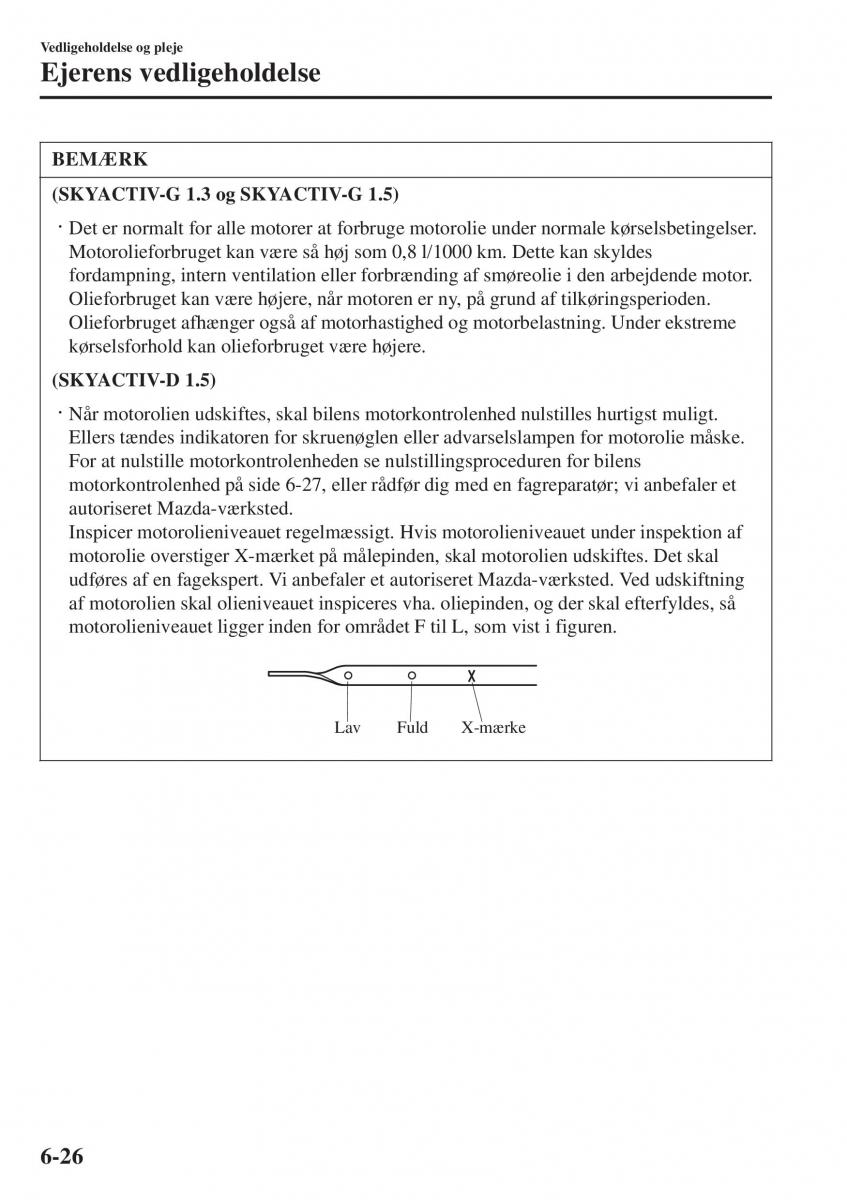 Mazda 2 Demio Bilens instruktionsbog / page 473