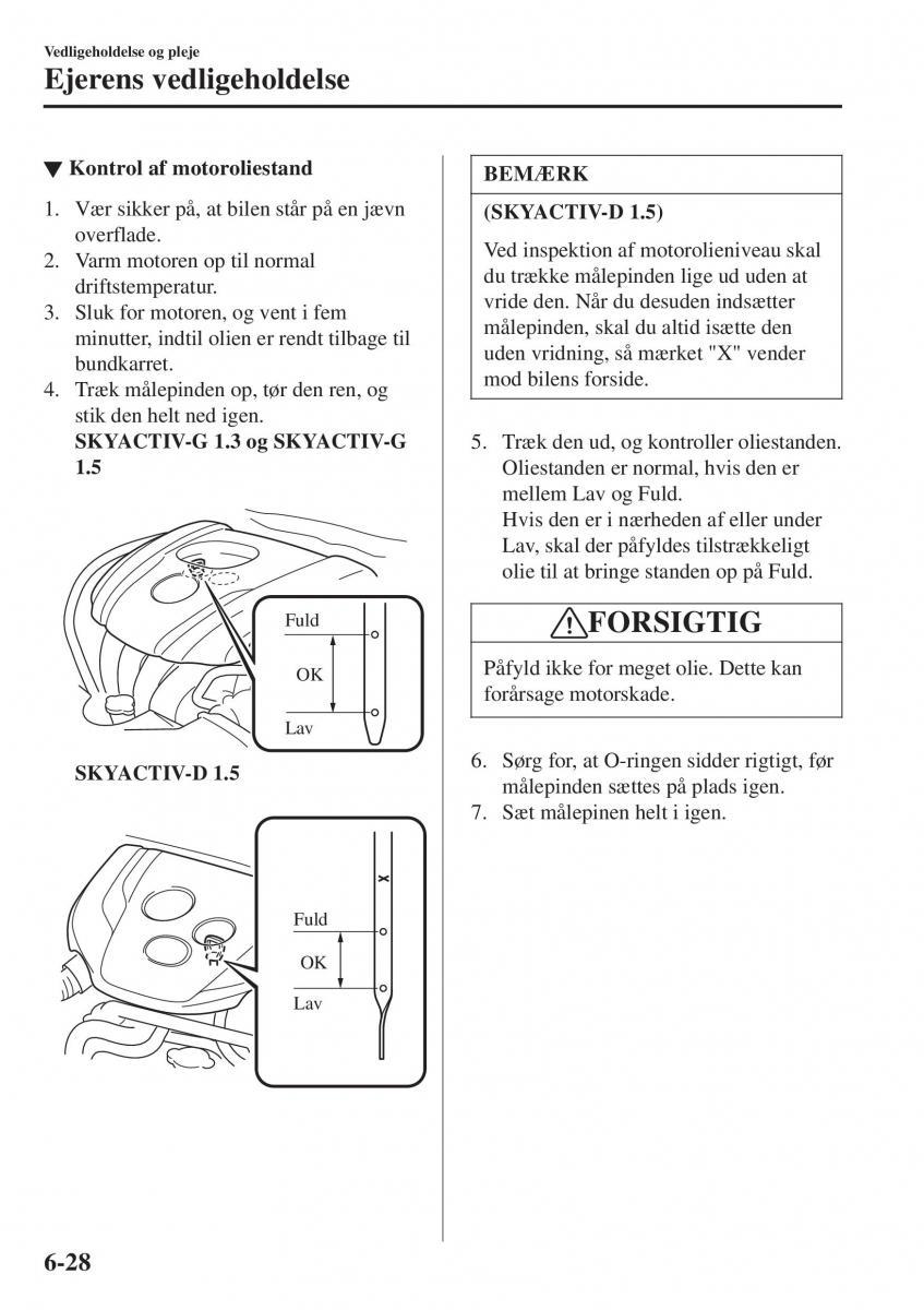 Mazda 2 Demio Bilens instruktionsbog / page 475