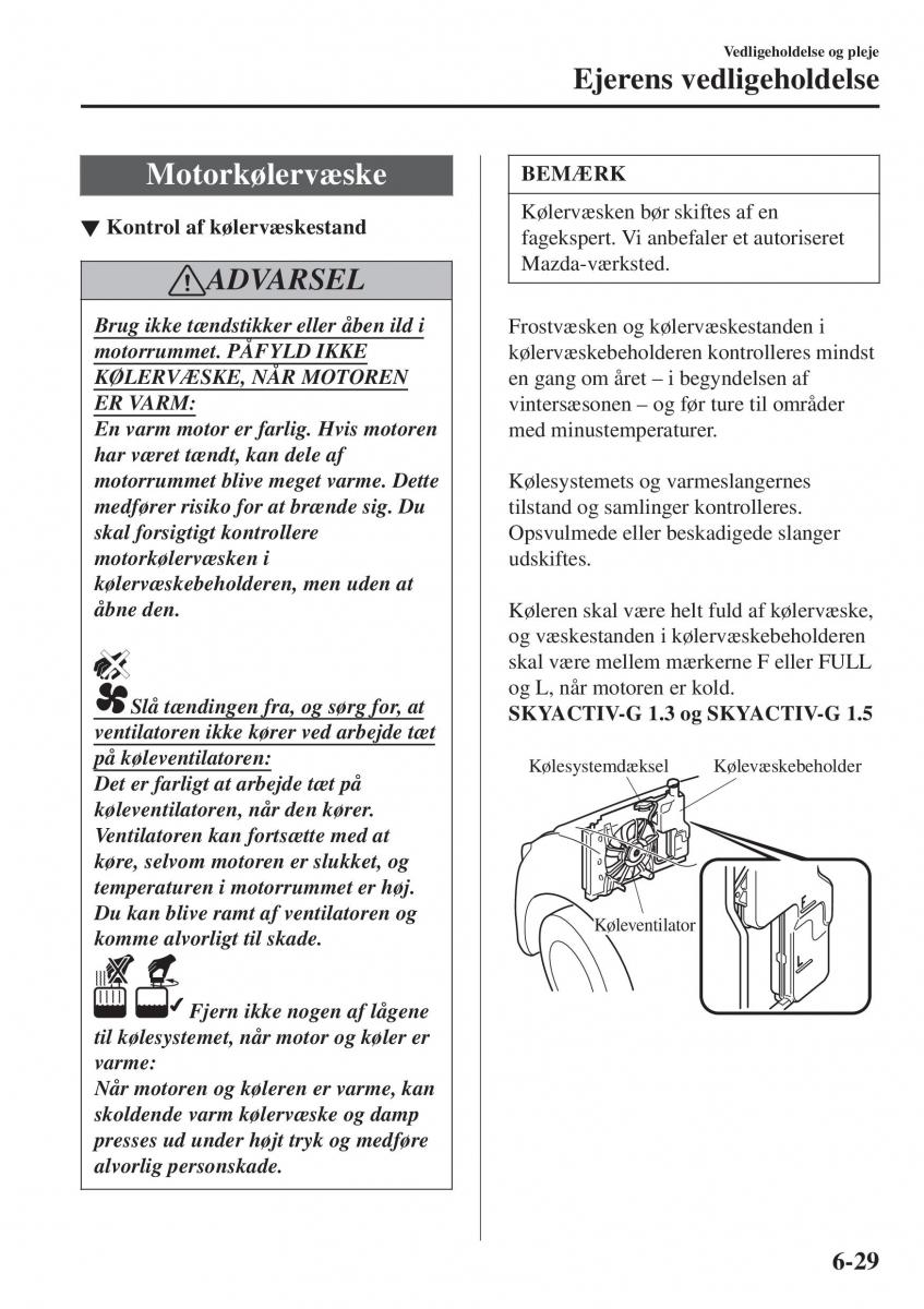 Mazda 2 Demio Bilens instruktionsbog / page 476