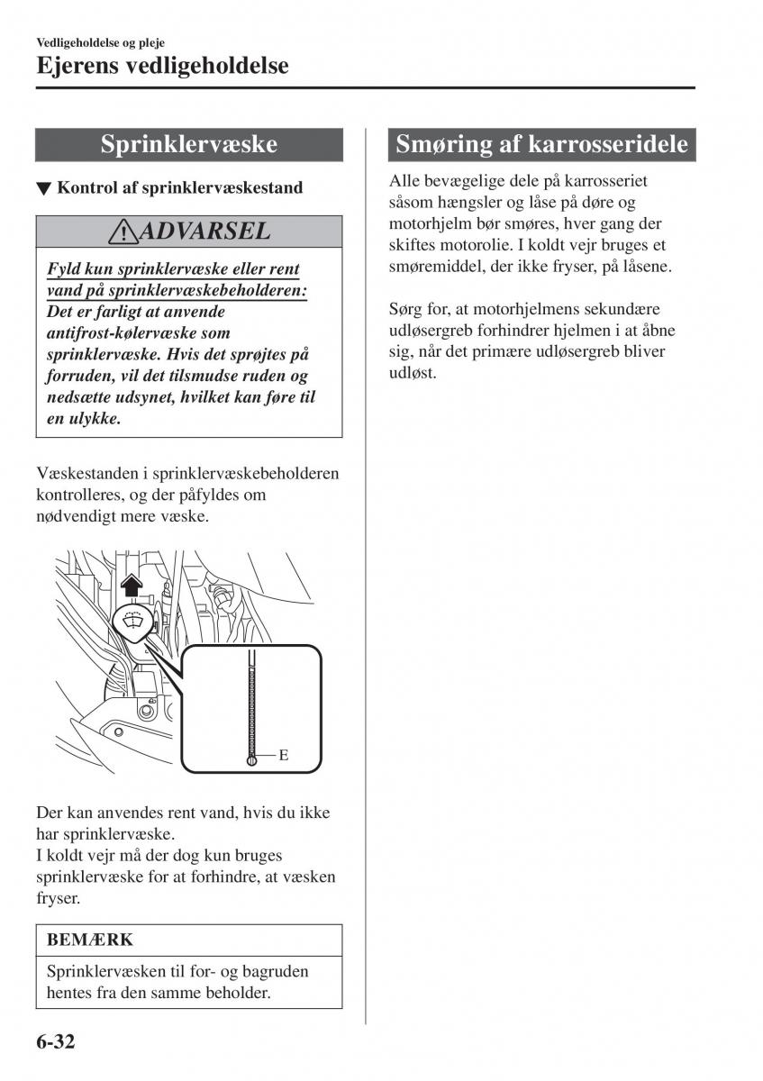 Mazda 2 Demio Bilens instruktionsbog / page 479