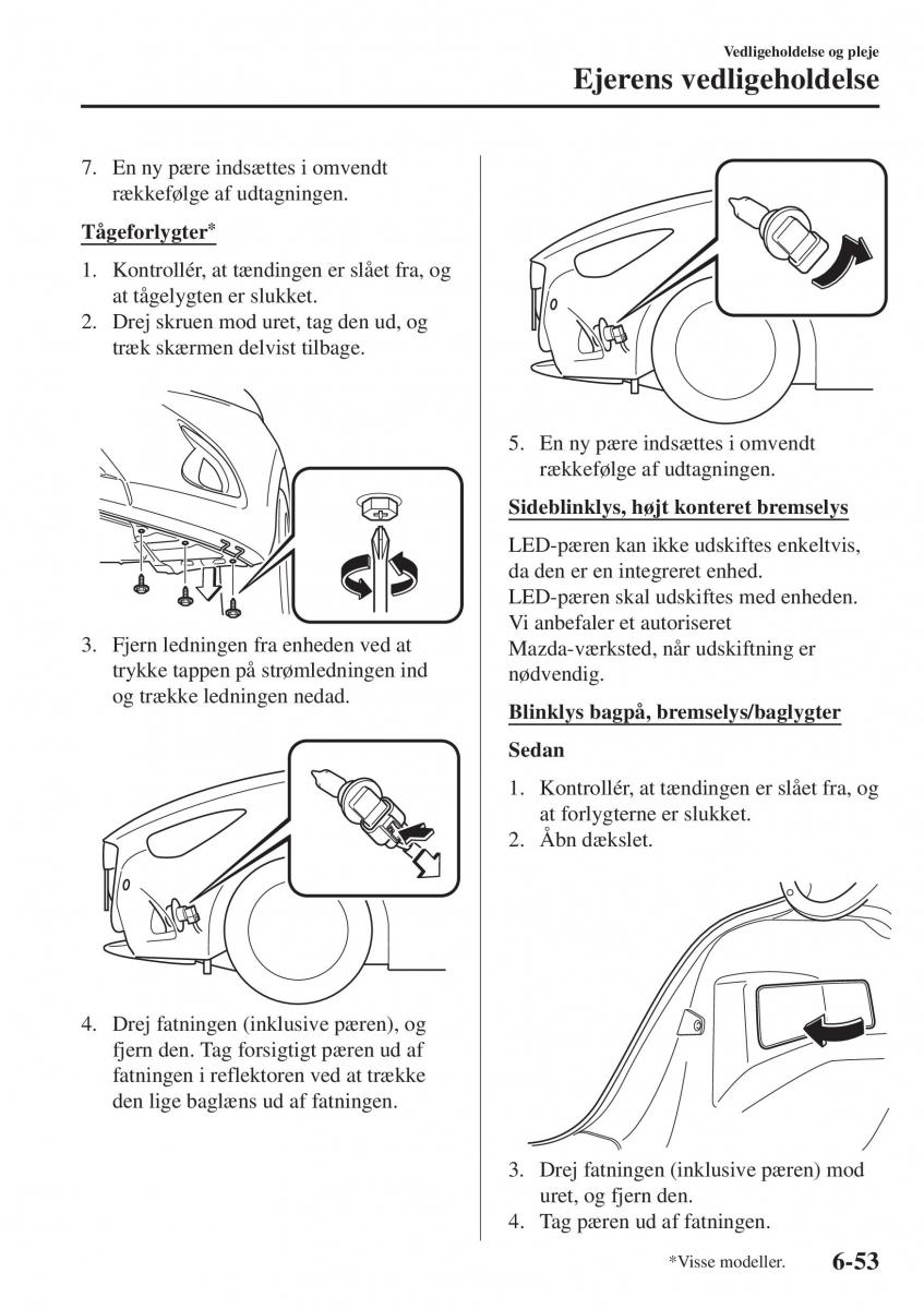 Mazda 2 Demio Bilens instruktionsbog / page 500