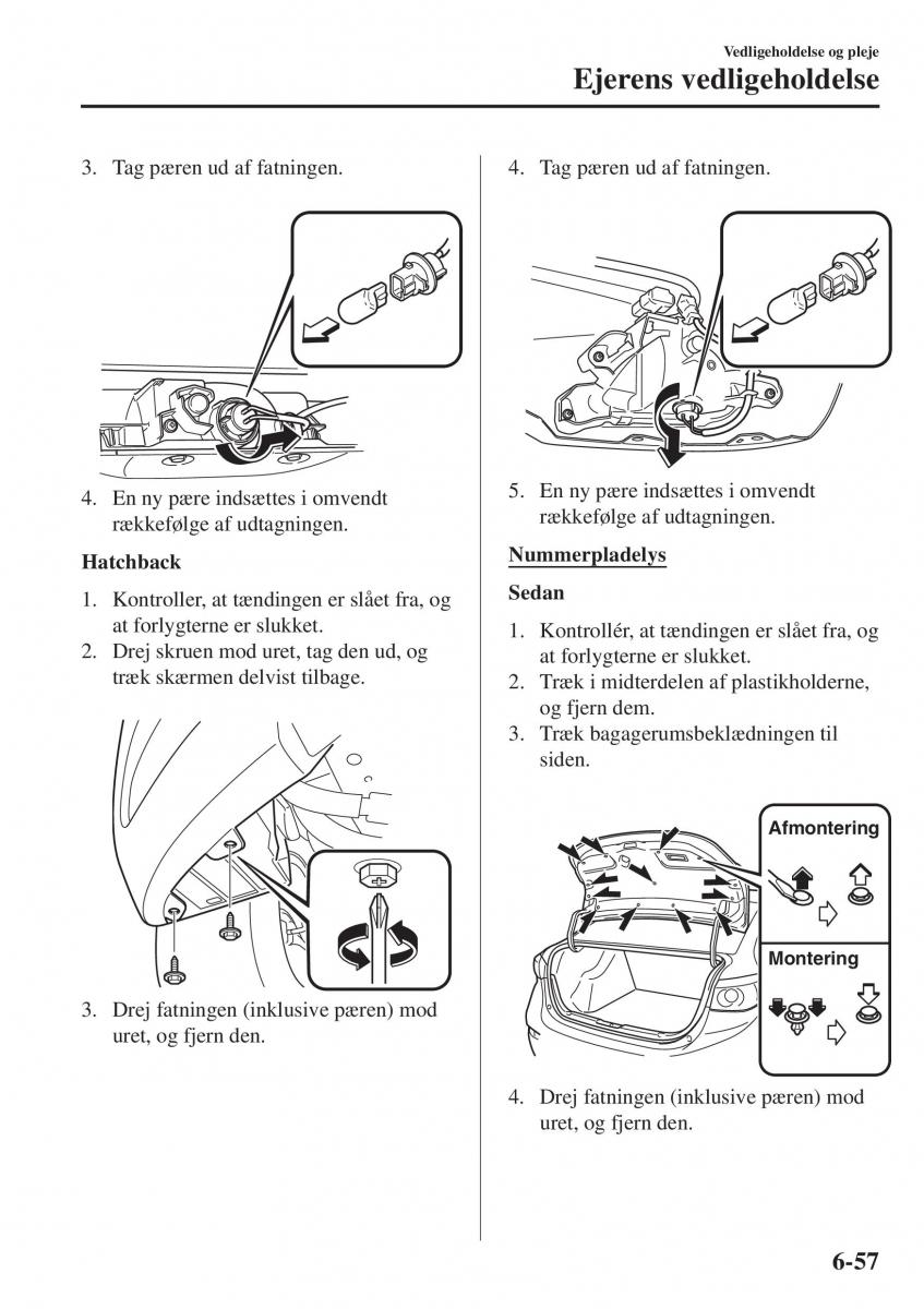 Mazda 2 Demio Bilens instruktionsbog / page 504