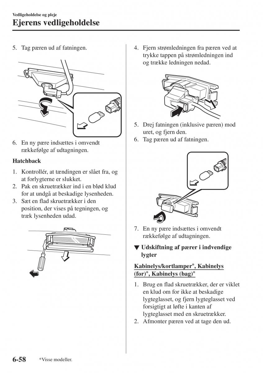 Mazda 2 Demio Bilens instruktionsbog / page 505