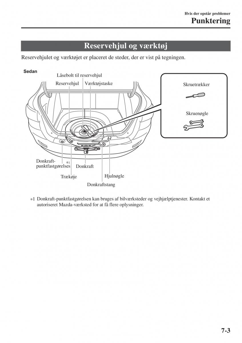 Mazda 2 Demio Bilens instruktionsbog / page 524