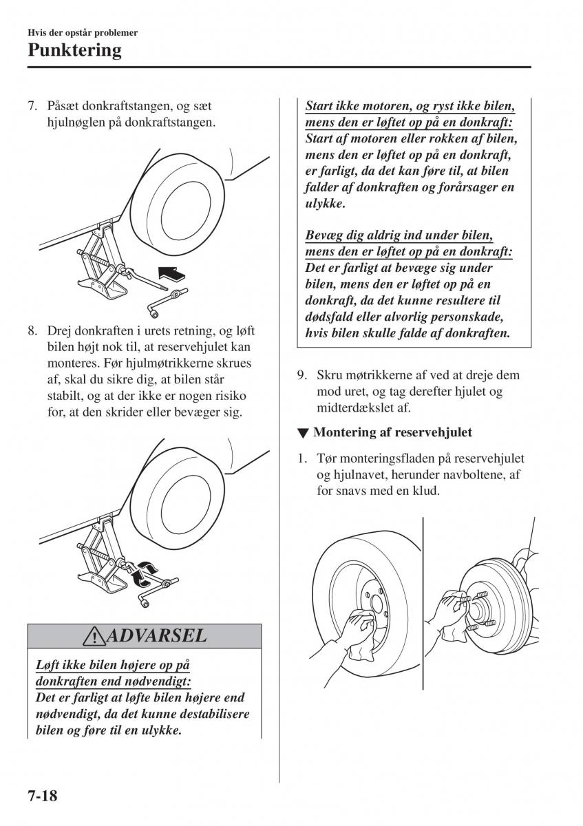 Mazda 2 Demio Bilens instruktionsbog / page 539