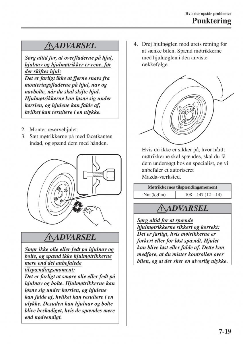 Mazda 2 Demio Bilens instruktionsbog / page 540