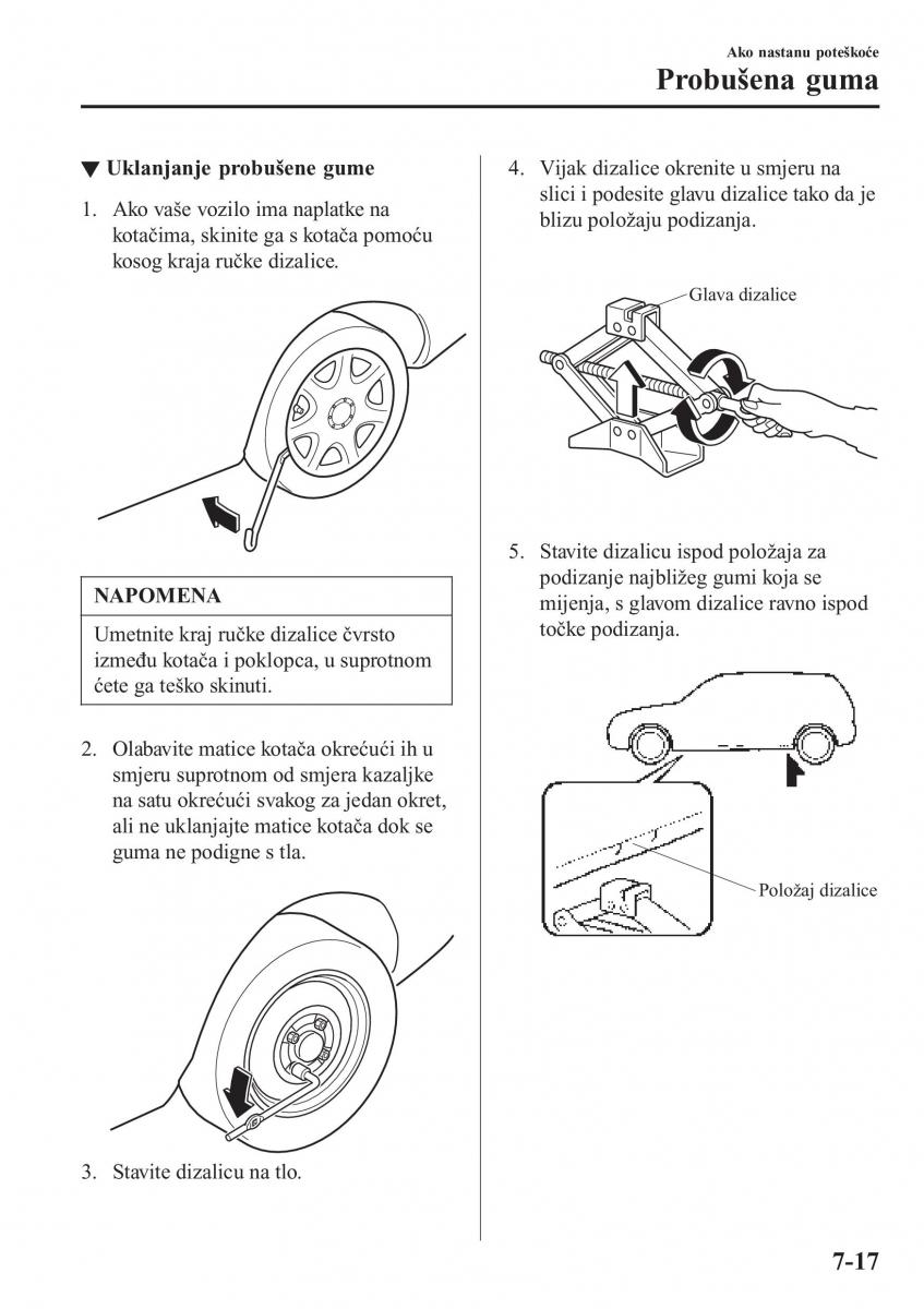 Mazda 2 Demio vlasnicko uputstvo / page 546