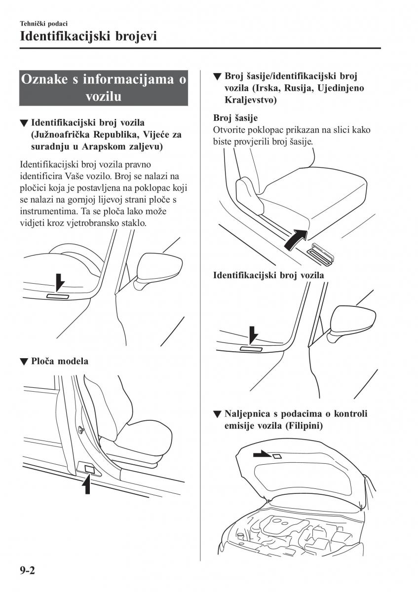 Mazda 2 Demio vlasnicko uputstvo / page 605