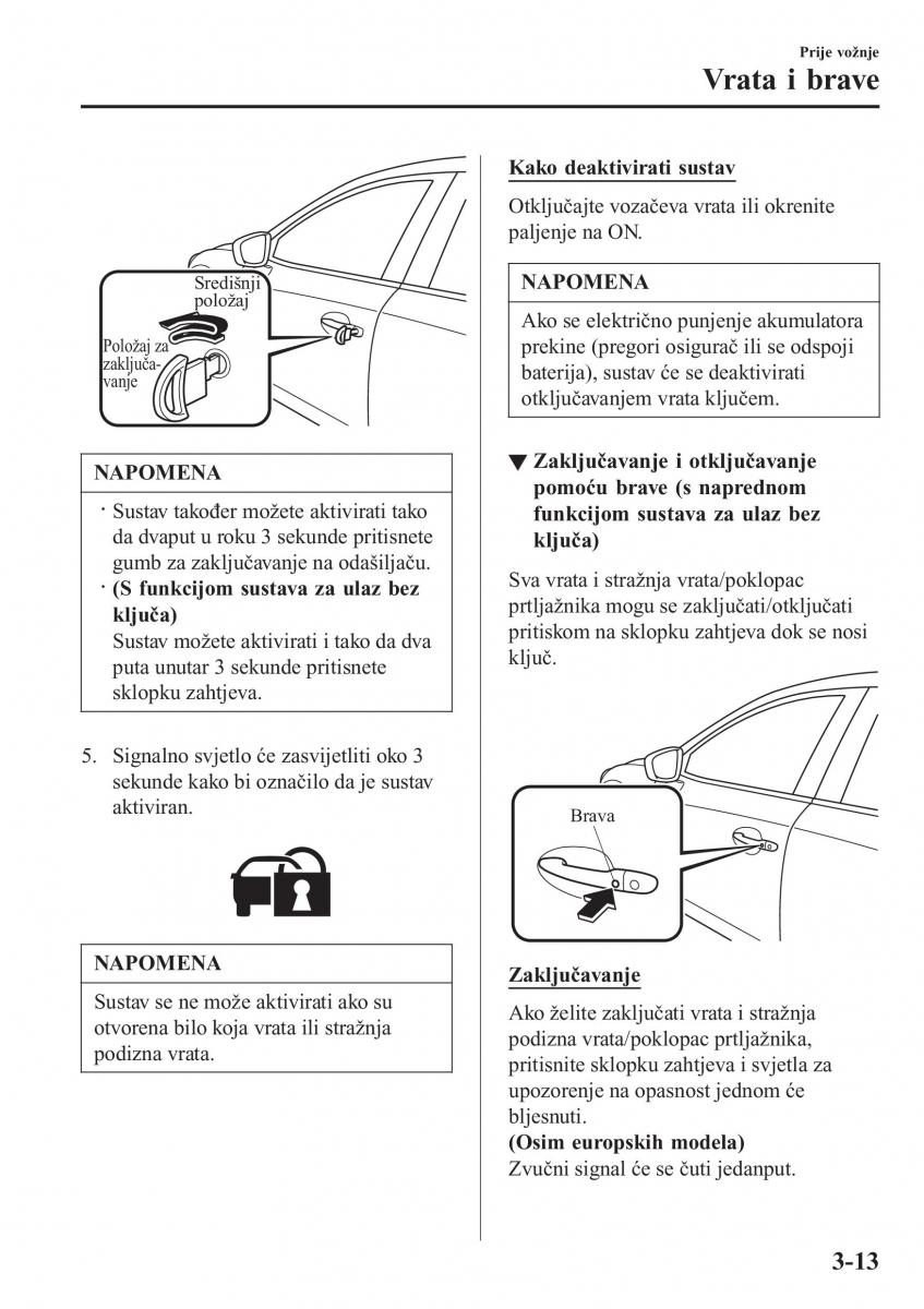 Mazda 2 Demio vlasnicko uputstvo / page 90