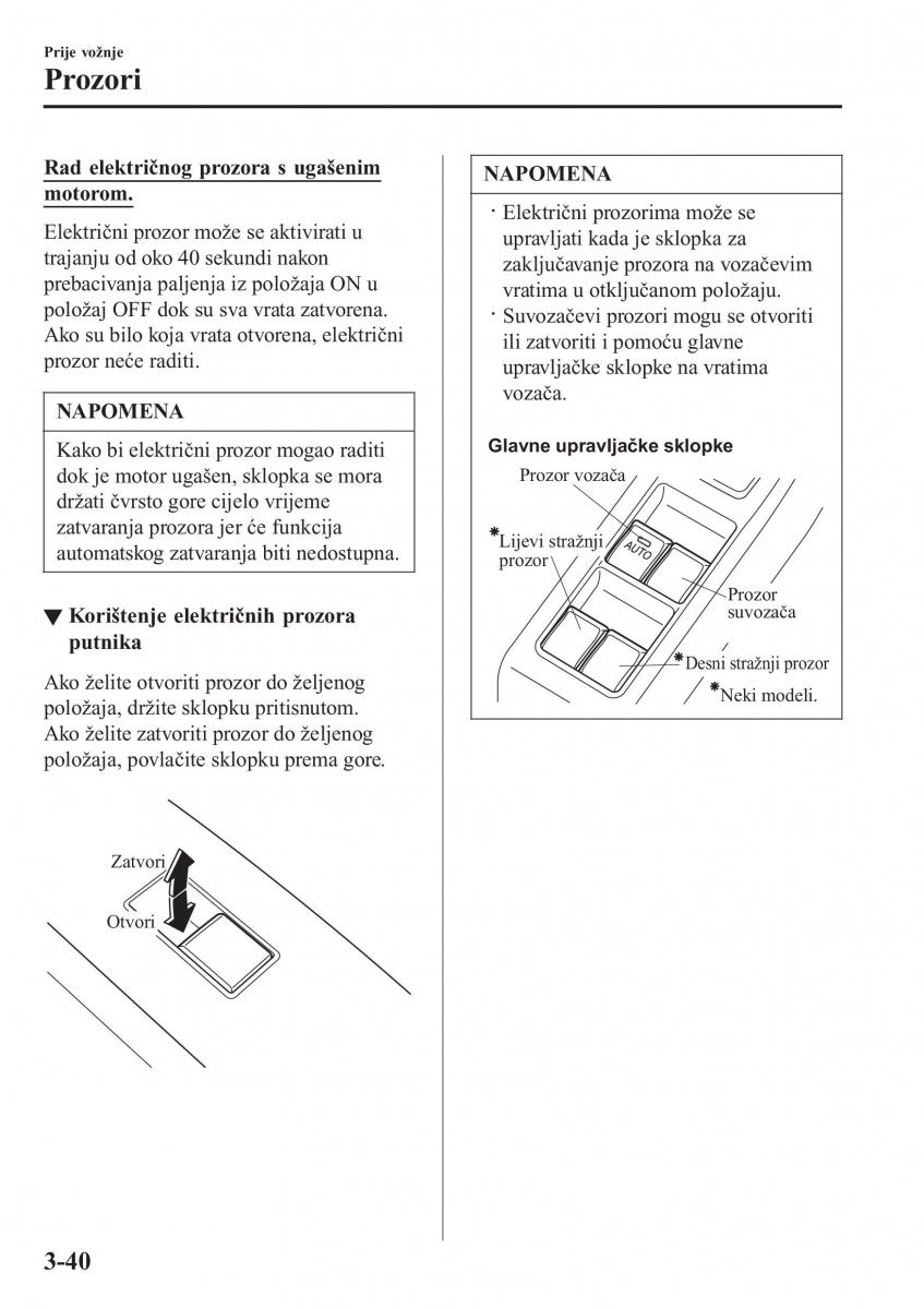 Mazda 2 Demio vlasnicko uputstvo / page 117