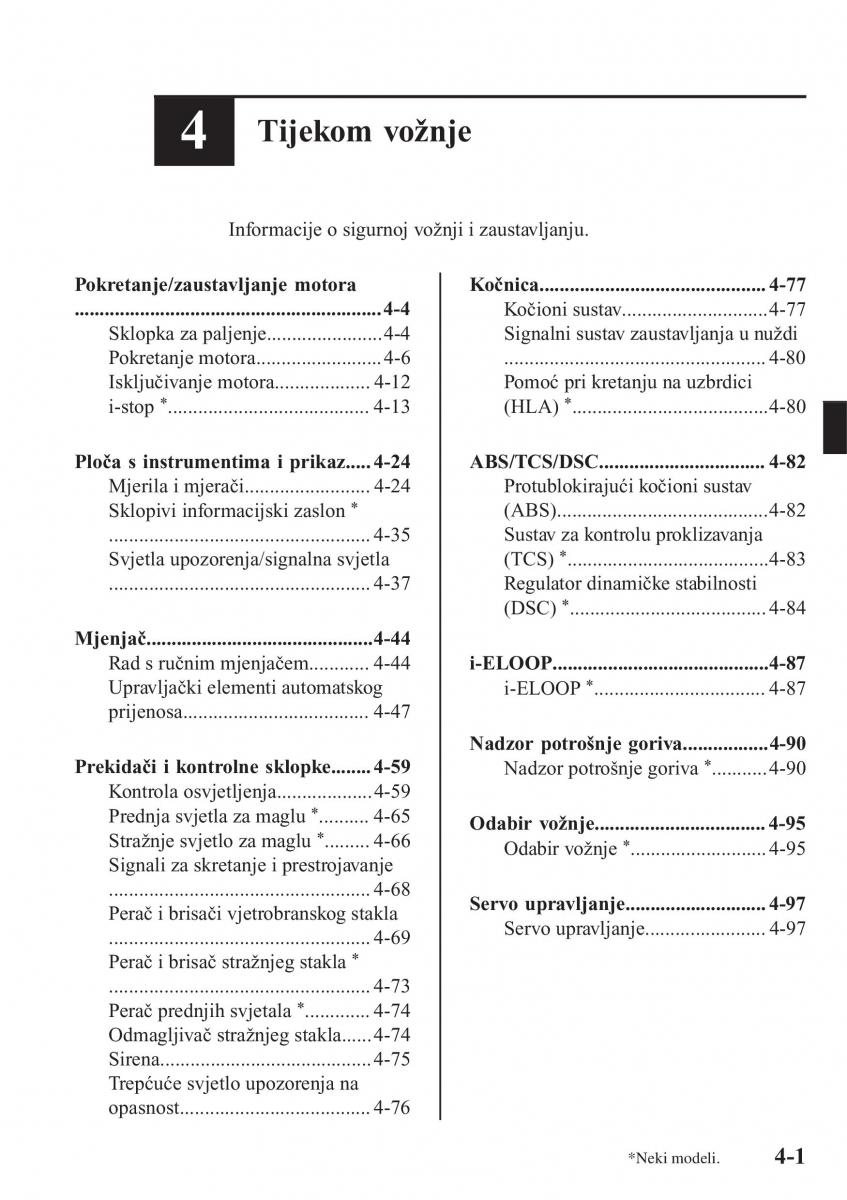 Mazda 2 Demio vlasnicko uputstvo / page 144