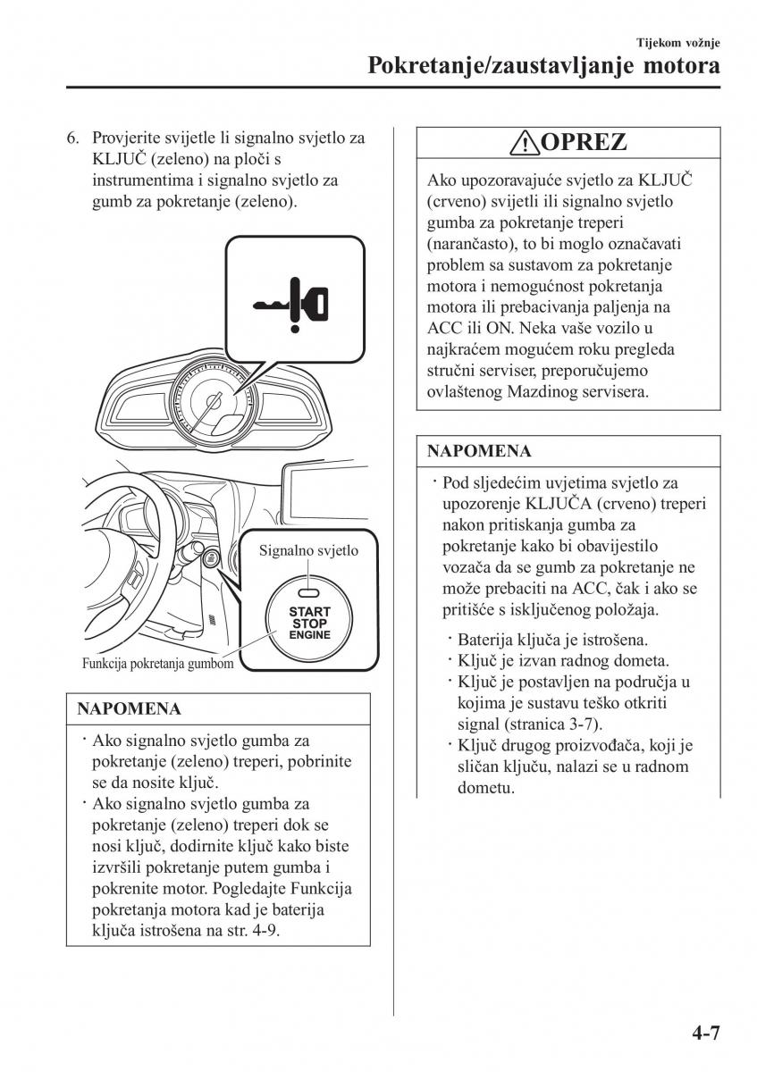 Mazda 2 Demio vlasnicko uputstvo / page 150