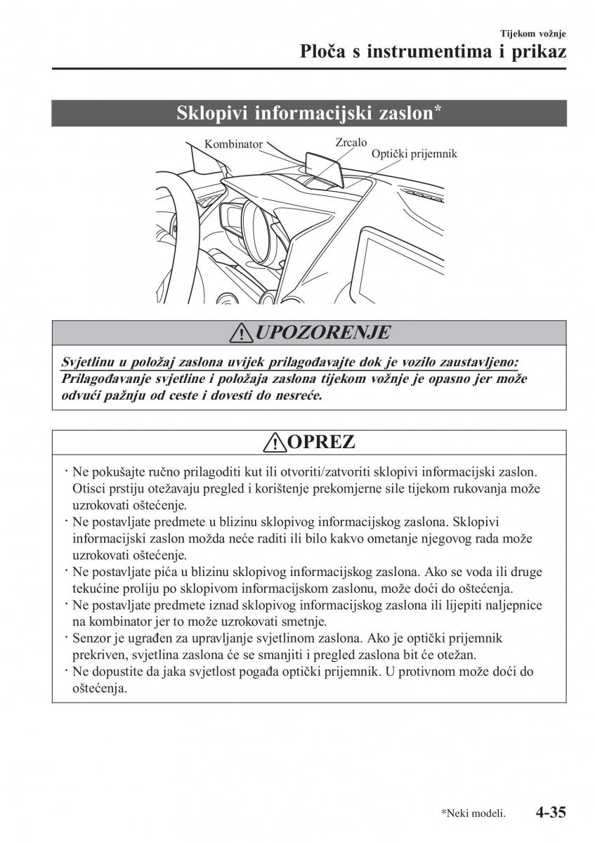 Mazda 2 Demio vlasnicko uputstvo / page 178