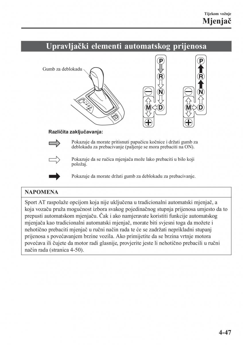 Mazda 2 Demio vlasnicko uputstvo / page 190