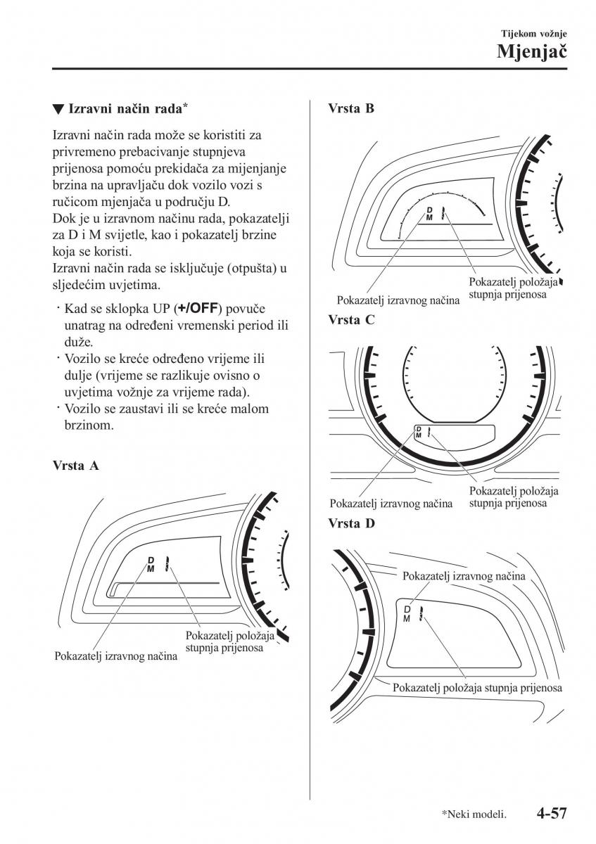 Mazda 2 Demio vlasnicko uputstvo / page 200