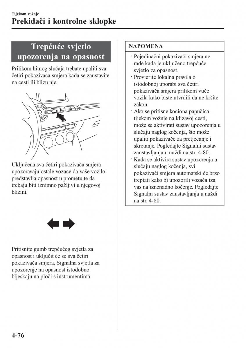 Mazda 2 Demio vlasnicko uputstvo / page 219