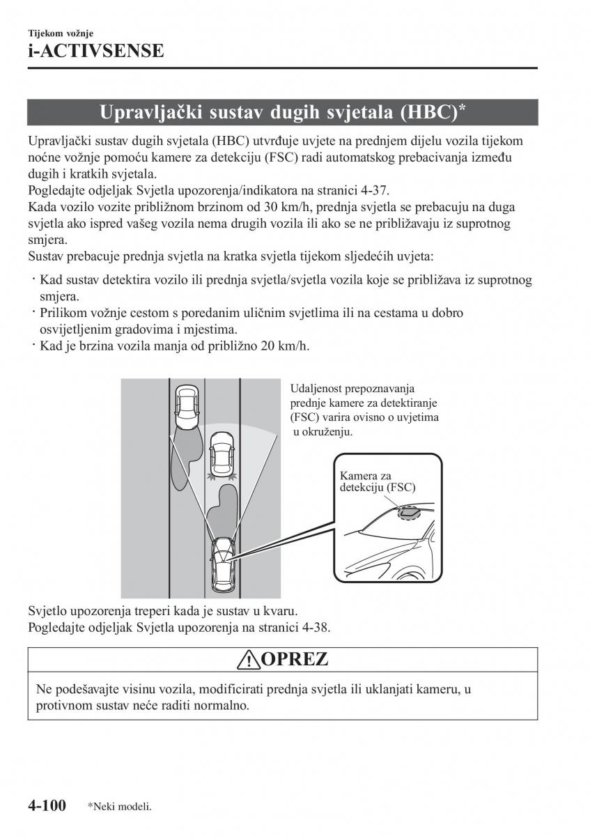 Mazda 2 Demio vlasnicko uputstvo / page 243