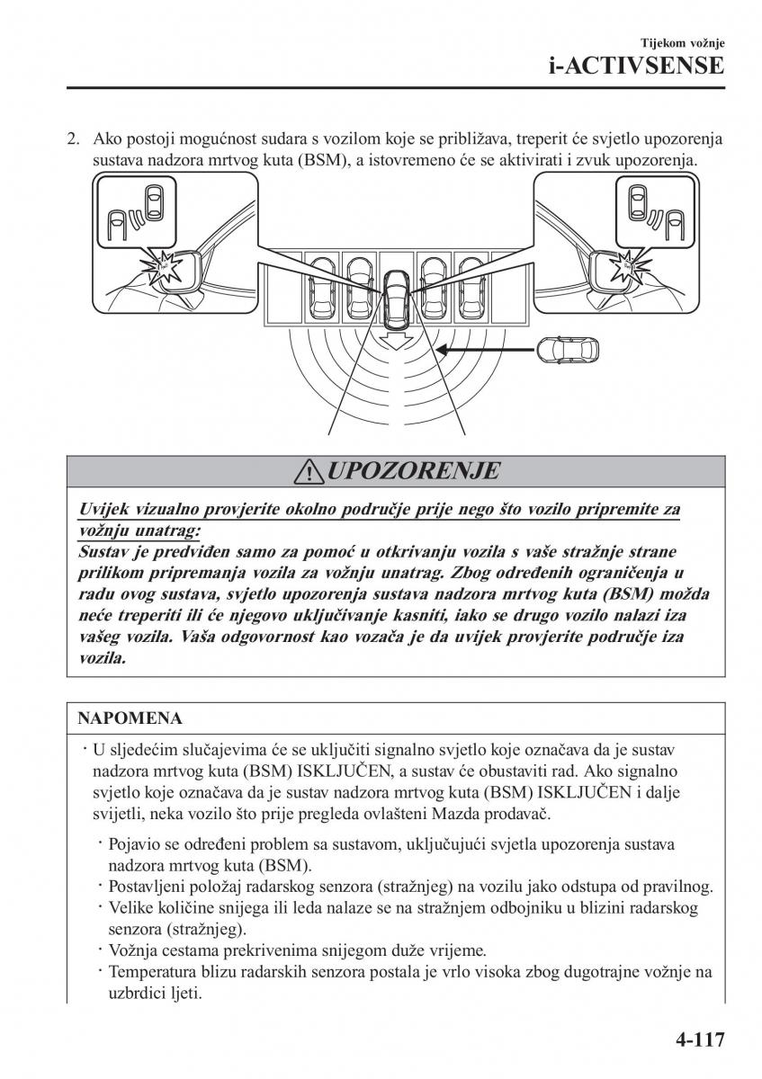 Mazda 2 Demio vlasnicko uputstvo / page 260