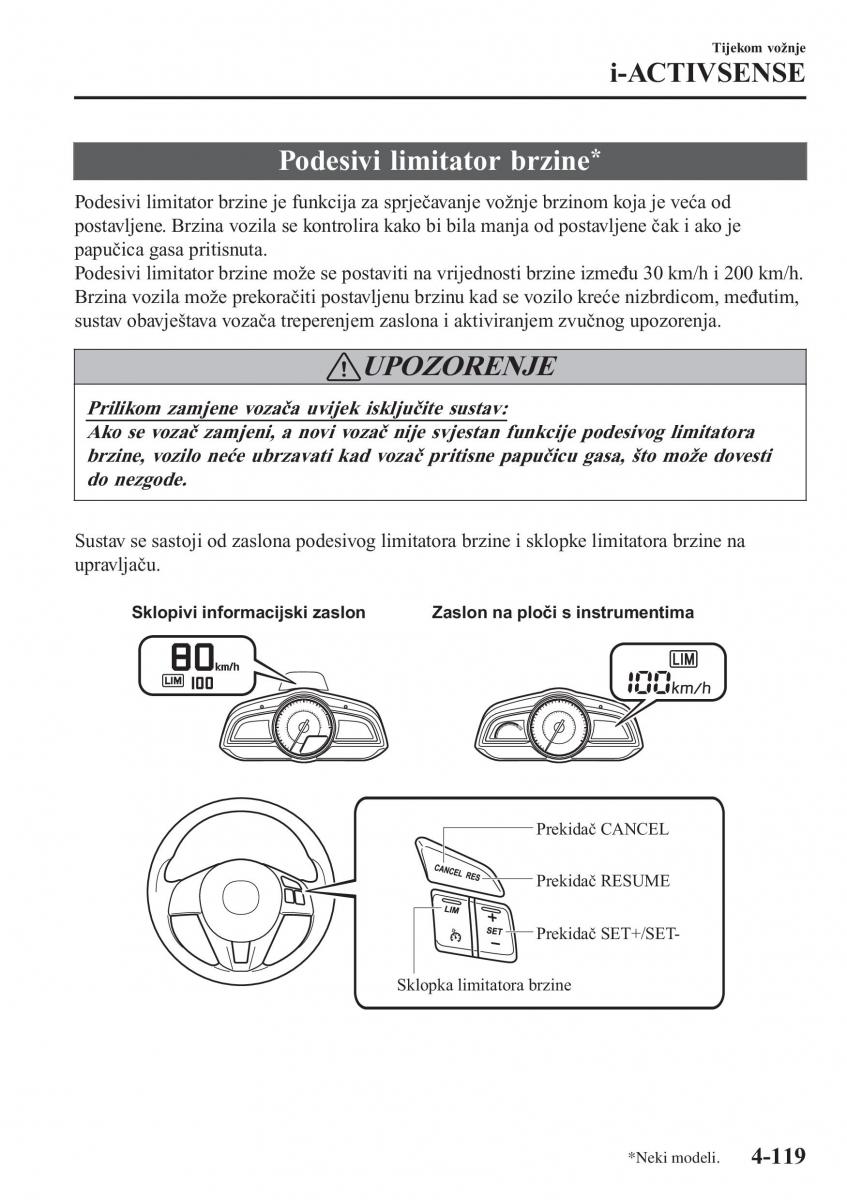 Mazda 2 Demio vlasnicko uputstvo / page 262