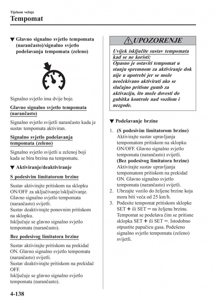 Mazda 2 Demio vlasnicko uputstvo / page 281