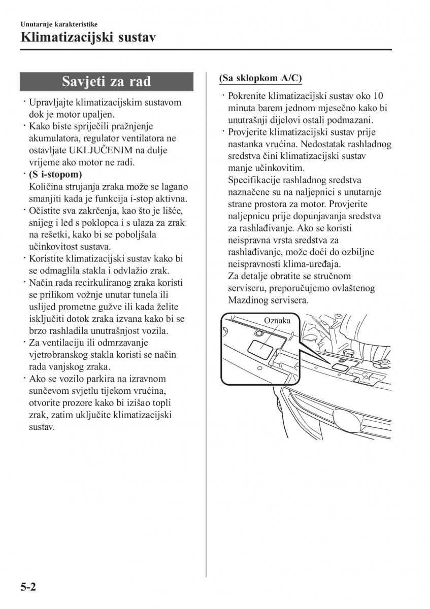 Mazda 2 Demio vlasnicko uputstvo / page 305