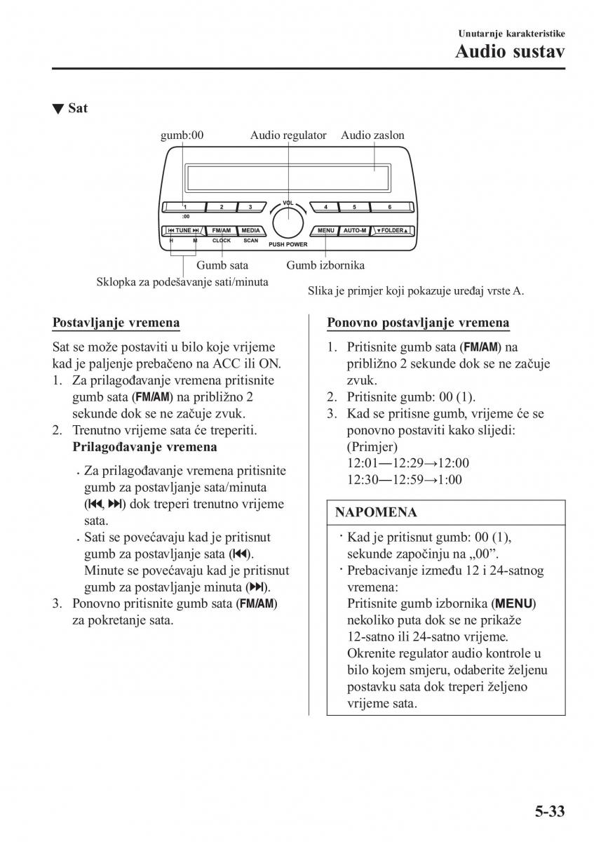 Mazda 2 Demio vlasnicko uputstvo / page 336