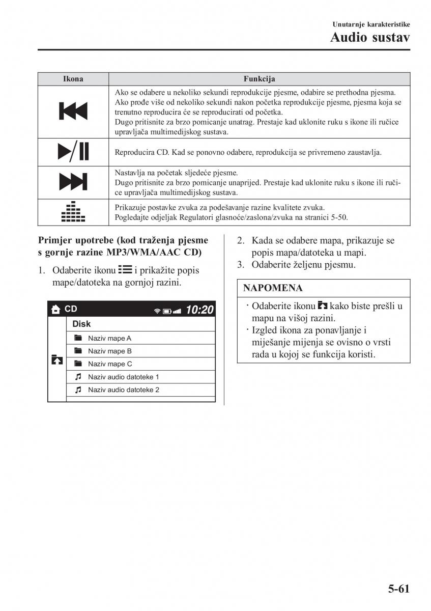 Mazda 2 Demio vlasnicko uputstvo / page 364