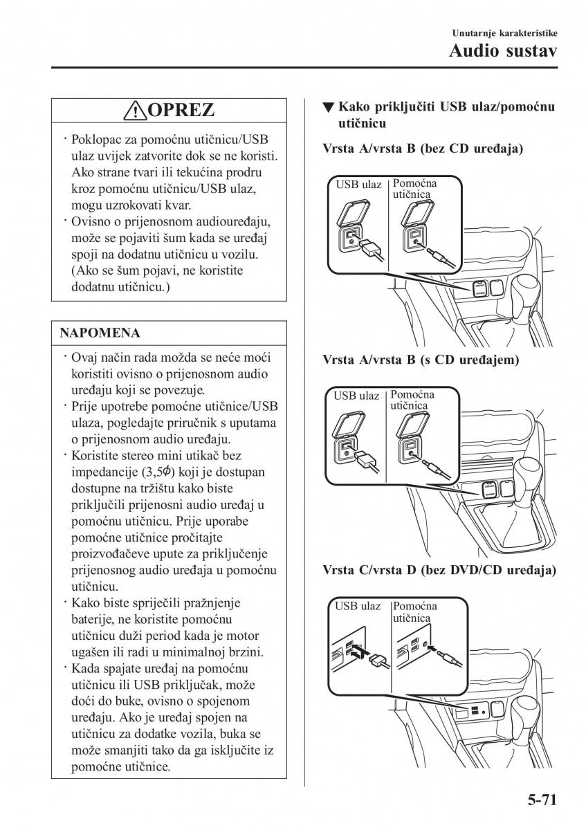 Mazda 2 Demio vlasnicko uputstvo / page 374