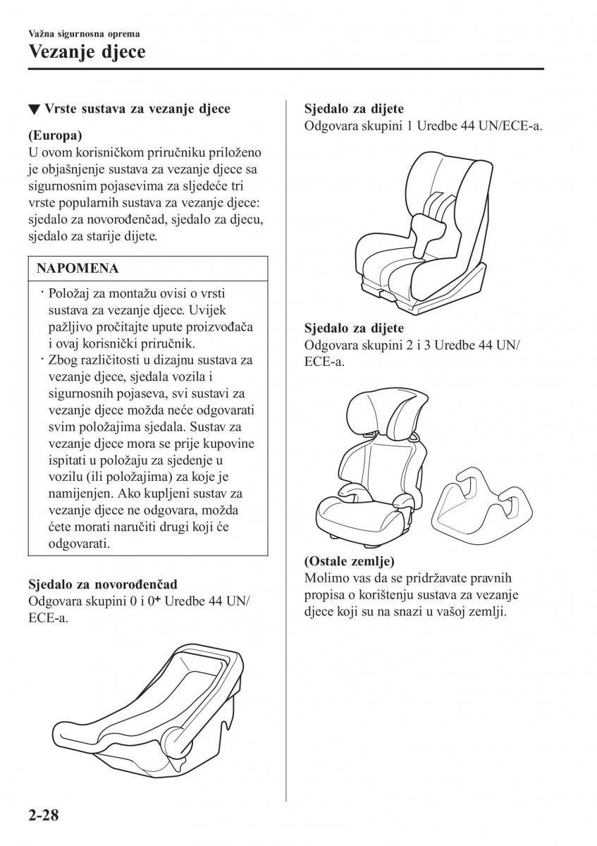 Mazda 2 Demio vlasnicko uputstvo / page 49