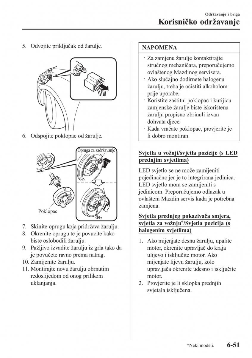 Mazda 2 Demio vlasnicko uputstvo / page 506