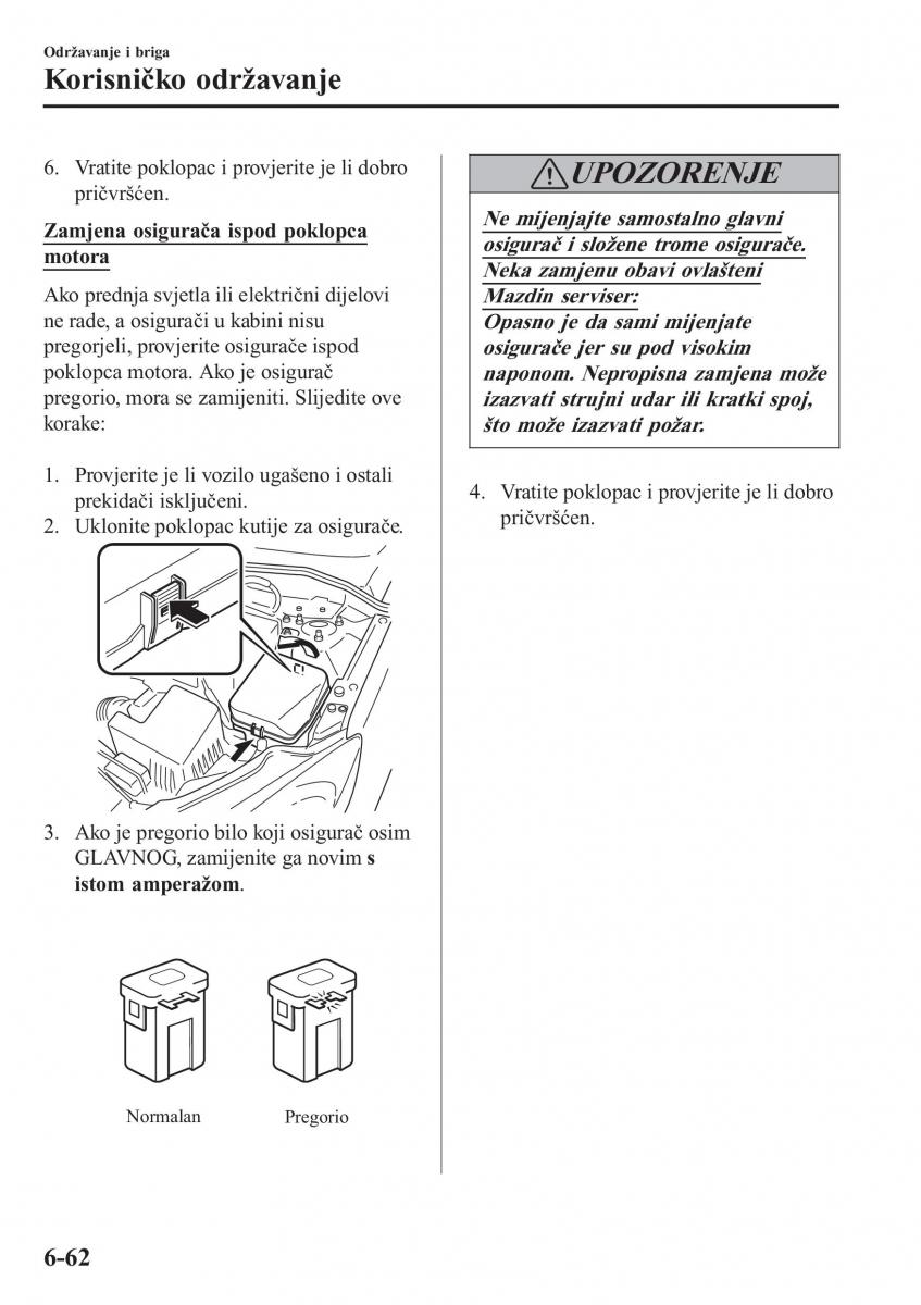 Mazda 2 Demio vlasnicko uputstvo / page 517