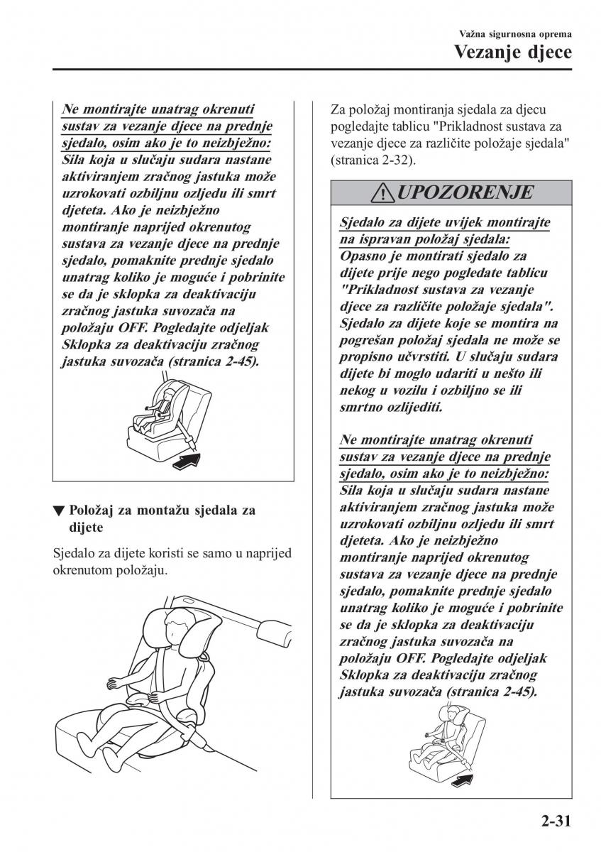 Mazda 2 Demio vlasnicko uputstvo / page 52