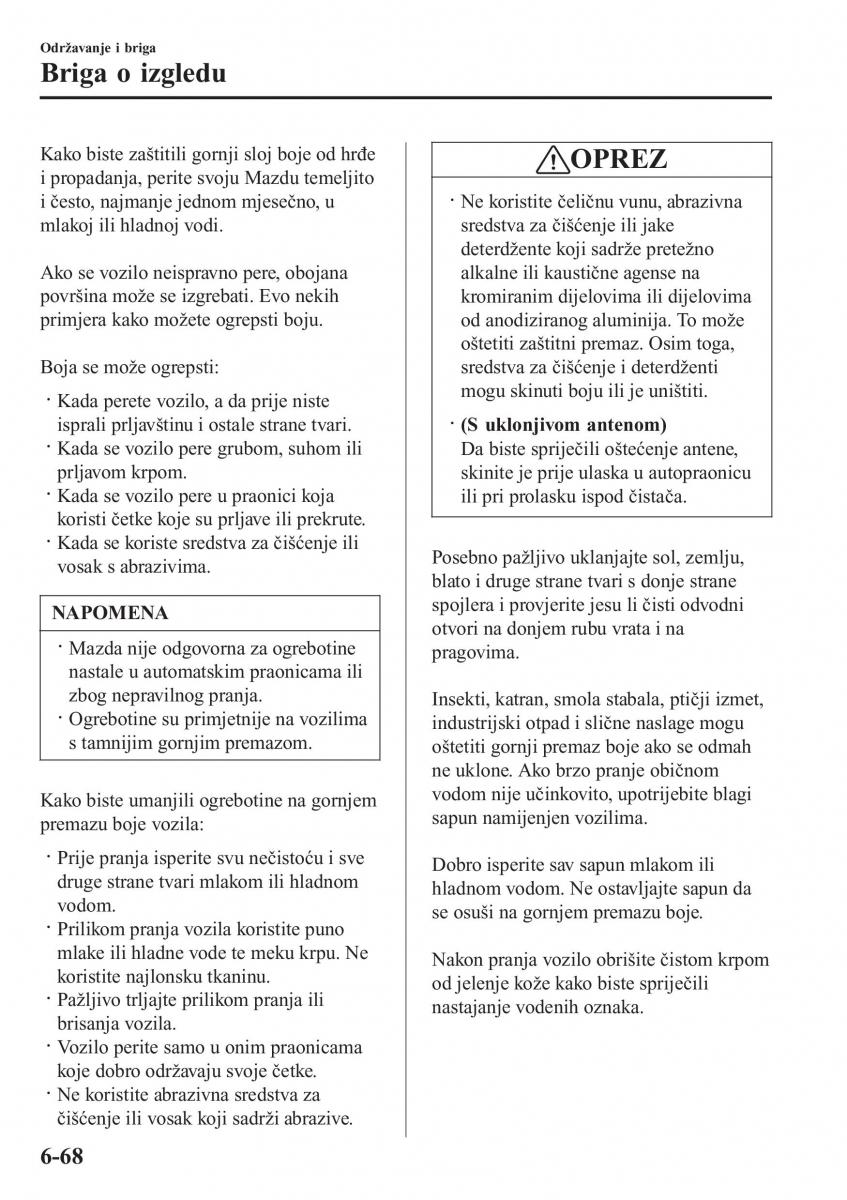 Mazda 2 Demio vlasnicko uputstvo / page 523