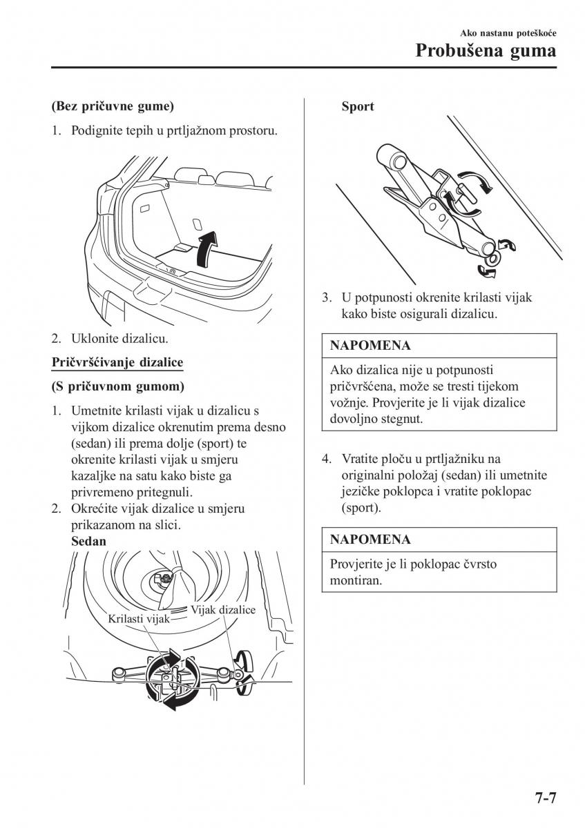 Mazda 2 Demio vlasnicko uputstvo / page 536