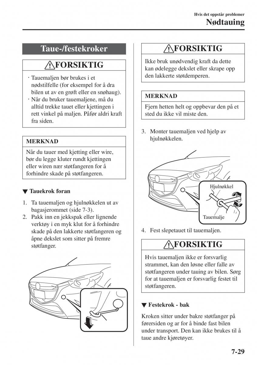 Mazda 2 Demio bruksanvisningen / page 546