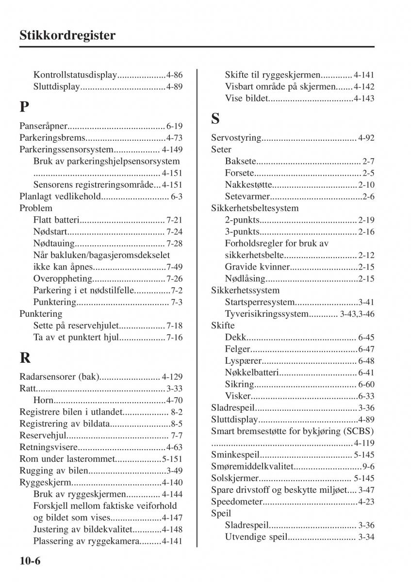 Mazda 2 Demio bruksanvisningen / page 617