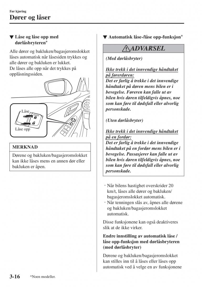 Mazda 2 Demio bruksanvisningen / page 91